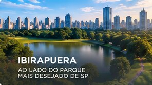 Ibirapuera — ao lado do parque mais desejado de SP